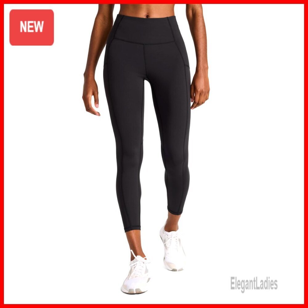 High-Rise 7/8 Leggings with Pockets, 25" Inseam, Lightweight Activewear